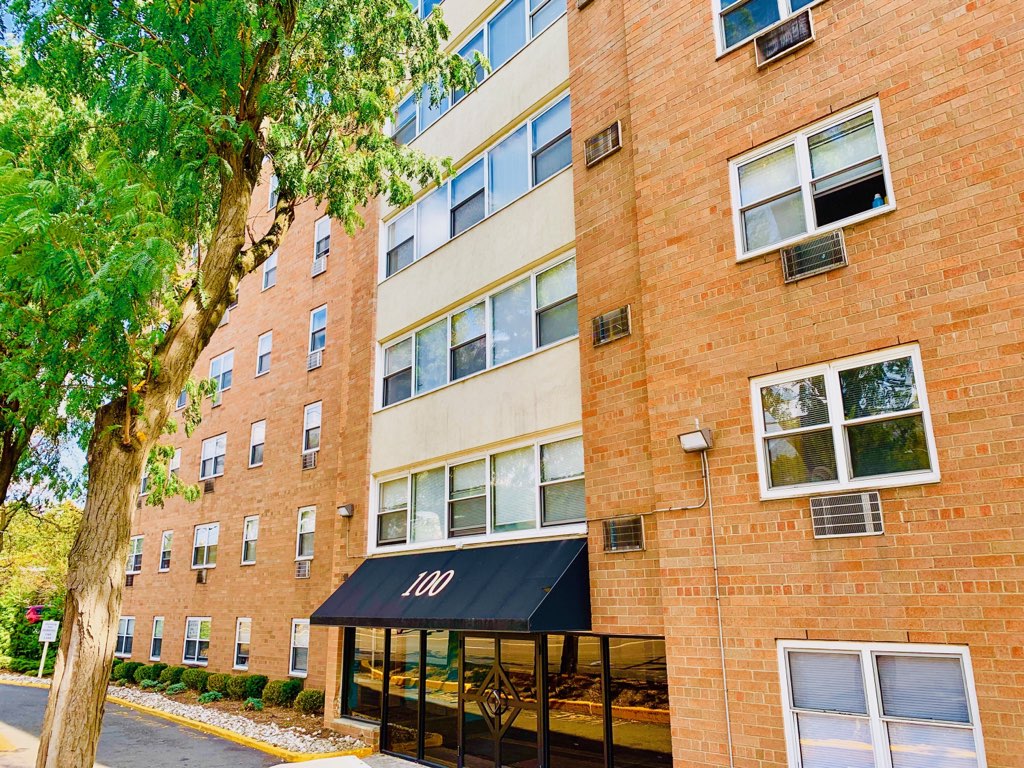 View of Cambridge Arms Apartment Complex